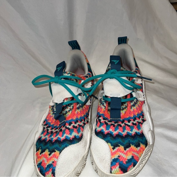 Adidas Trae Young 1 Tie-Dye Multicolor Men’s Side 10.5 - Picture 5 of 10